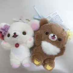 コリラックマ チャイロイコグマ ぬいぐるみ がおがお