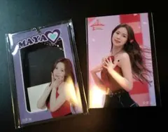 NiziU マヤ 3周年 オンラインくじ D賞 E賞 アクリルキーホルダー