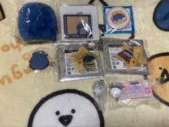 お文具といっしょ なもなきもの　ぬいぐるみ マスコット 缶バッジ 東京タワー