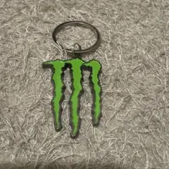 Monster Energy キーホルダー グリーン シルバーのサムネイル