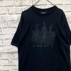USA製90sヴィンテージTシャツ！シングルステッチブラック古着 L 0616
