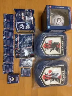 ラストワン有り一番くじ サッカー日本代表 応援グッズ まとめ売り