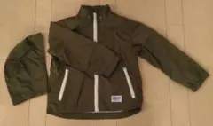 オリーブグリーン フルジッパージャケット