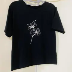 Re:EDIT スタックロゴプリントTシャツ