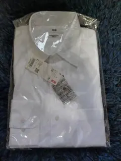 新品未開封 UNIQLO スーパーノンアイロン スリムシャツ L ホワイト