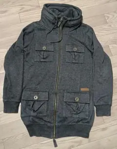 BILLABONG ビラボン パーカー グレー フルジップ