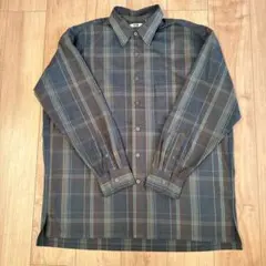 UNIQLO U 長袖シャツ XL チェック柄