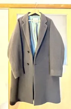 UA GLR SENTDALE WOOL チェスターコート M グレー