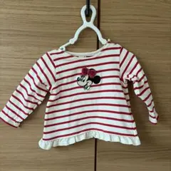 Petit main ミニーちゃん　ロンT 90cm