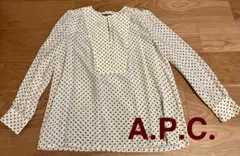 A.P.C. チェック 半袖ブラウス 34 シャツ - メルカリ