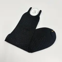新品 SOZZI ソッツィ 靴下 ソックス ウール ドット ネイビー 9.5