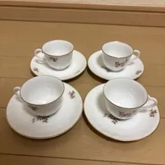 美品》大倉陶園☆ティーカップ＆ソーサーセット☆OKURA 小花柄 - メルカリ