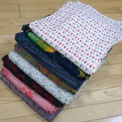 あ*き様 3600 ウール着物おまとめ8着！リメイク•お稽古用など☆