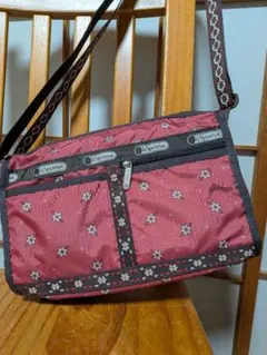 レスポートサック花柄ショルダーバッグ