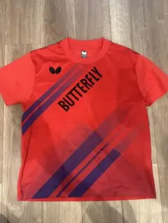 BUTTERFLY 卓球ウェア Mサイズ 赤