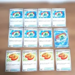 ポケモンカード ポケパッド 12枚セット　U7枚、SR1枚 なかよしポフィン4枚