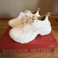 【未使用】PUMA CILIA WEDGE 23.5cm スニーカーのサムネイル