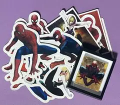 スパイダーマン ステッカー　マグネット　グウェン