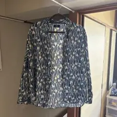 HARE 長袖シャツ 総柄 日本製 Sサイズのサムネイル