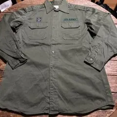 MILITARYU.S.ARMYミリタリージャケットオリーブグリーンLサイズ