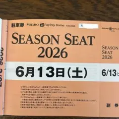 2026年最新】paypayドーム駐車券の人気アイテム - メルカリ