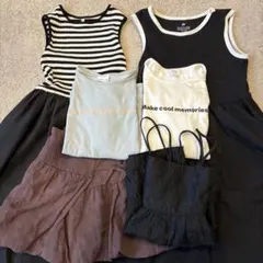 キッズ　女の子　トップス　Tシャツ　ワンピース　スカート　まとめ売り