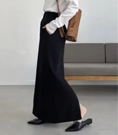 マキシIラインスカート