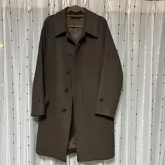 UNIQLO メンズ シングルブレストコート　ブラウンのサムネイル