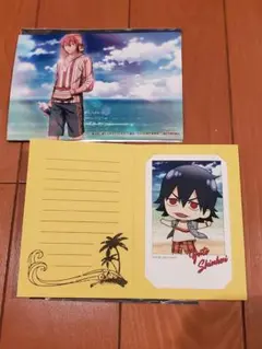 弱虫ペダル ロフト 購入特典ブロマイド フォトカード 新開隼人 新開悠人