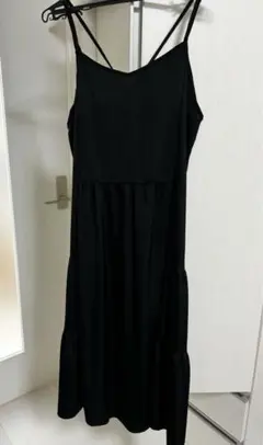 earth キャミワンピース ブラック