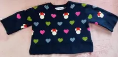 babyGAP Disney ミッキー ハート ニットセーター 80cm