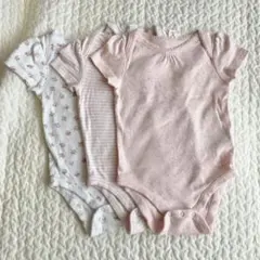 Gapベビー　半袖ロンパース　80 3枚セット