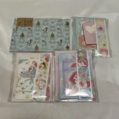 ディズニープリンセス ミニレターセット