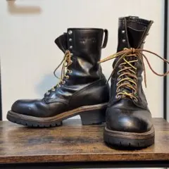 ⭐️極美品⭐️　RED WING　ロガーブーツ　2218　スチールトゥ　レザー ワイズフォーメン×レッドウイングY's for men×RED WING 2218