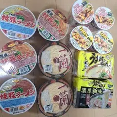 717② 一蘭5 最強どん兵衛16 丸美屋4 正麺5 合計30個 食品詰め合わせ