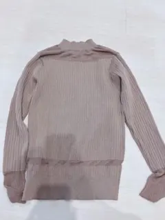 earth music & ecology リブ編みハイネックトップス