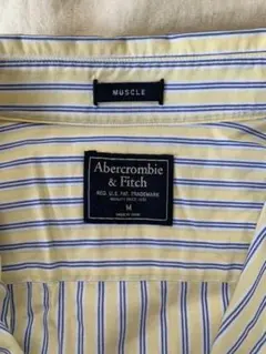 Abercrombie&Fitch アバクロ ストライプシャツ