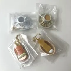 コメダ珈琲店 マスコット　ミニチュアチャーム 4種セット