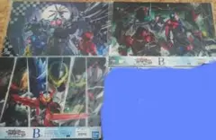 一番くじ　仮面ライダー　セイバー　ビジュアルシート　3枚　新品　未使用
