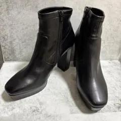 RANDA ランダ　厚底ショートブーツ　L