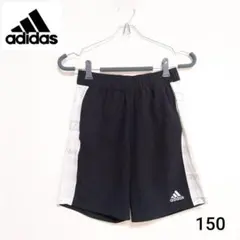 adidas アディダス ハーフパンツ ショートパンツ 男の子 150 黒春夏