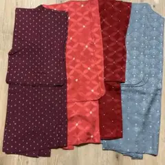 羽織り◆正絹◆絞り◆4点セット◆リメイク用◆正絹