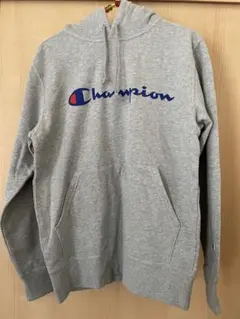 Champion オックスフォードグレー パーカー M
