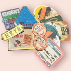 ヴィンテージ　雑貨　まとめ売り　レトロ　ポップ　裁縫セット　コースター