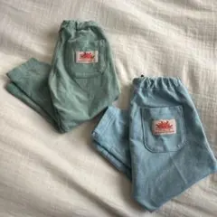 markey's 2点セットパンツ 90サイズ 青緑