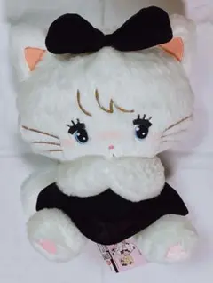 mikko BLACK RIBBON BIGぬいぐるみ ムース