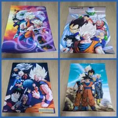 希少　ドラゴンボールZ　映画　特大ポスター　ポスター　4枚セット　限定　激レア