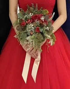 ウェディングブーケ&ブトニアセット