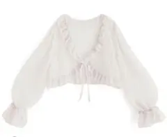 GRL シアーレースボレロ