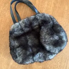 フランス製 ミニ ファーバッグ